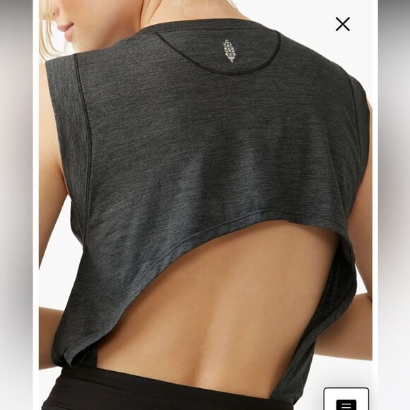Free People NWT Off To The Races black/grey size XS - Picture 4 of 6